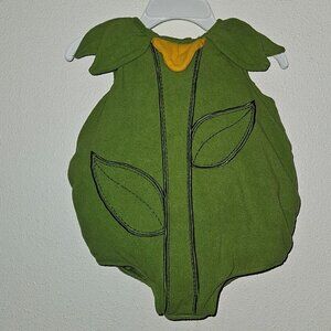 TCP Children's Place Halloween Costume 12-18 Months Green Plant Stem Peapod?